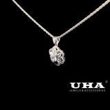  M1764 Mặt và dây chuyền nữ đính đá CZ sáng lấp lánh UHA 