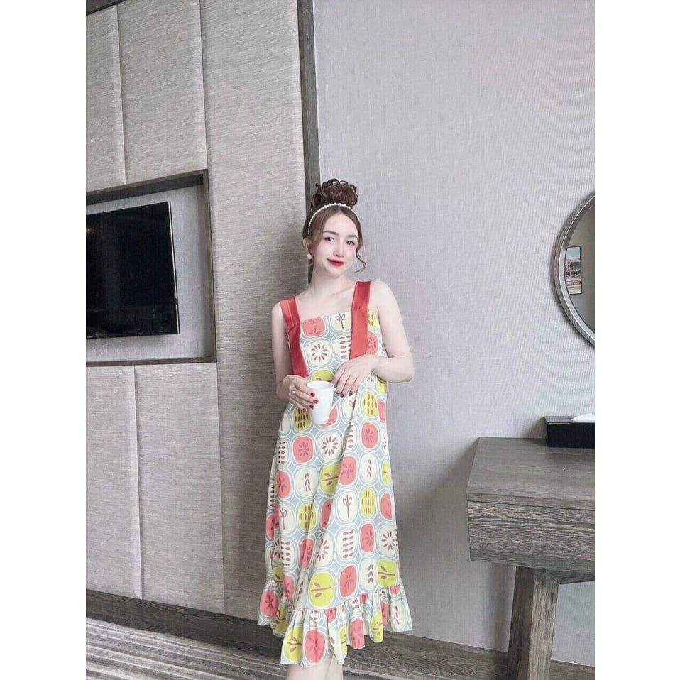  Váy hai dây dáng dài, váy mặc nhà mùa hè tại shop Slumber.vn 