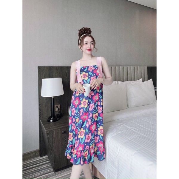  Váy hai dây dáng dài, váy mặc nhà mùa hè tại shop Slumber.vn 