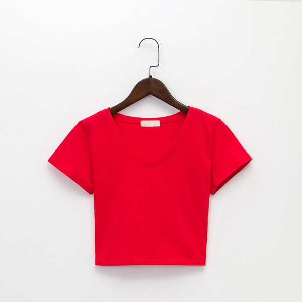  Áo Thun Croptop Trơn 6118 (7 Màu) 